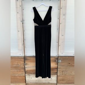 Lulus M Velvet Jumpsuit